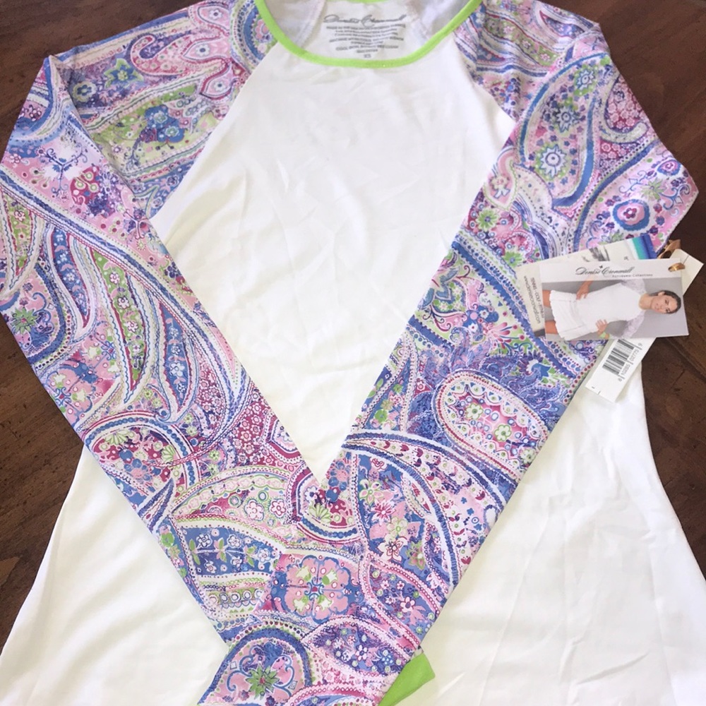 Denise Cornwall tennis shirt brand new with tag